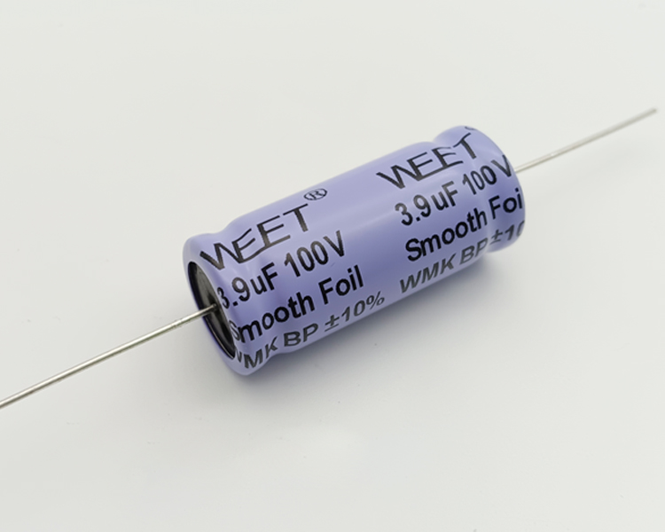 WMK Smooth Foil 3.9uF 100V BP NP E-Cap