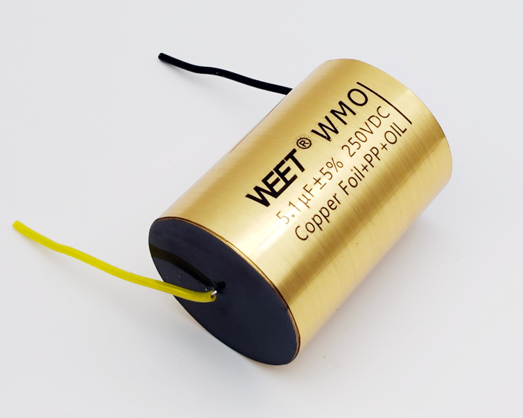 WMO 5.1uF 250V Copper Foil in Oil PP Capacitors