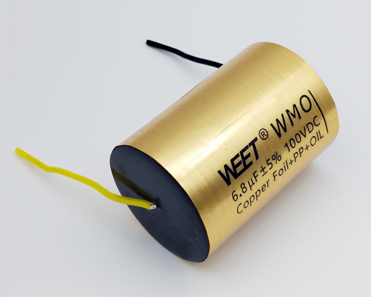 WMO 6.8uF 100V Copper Foil in Oil PP Capacitors