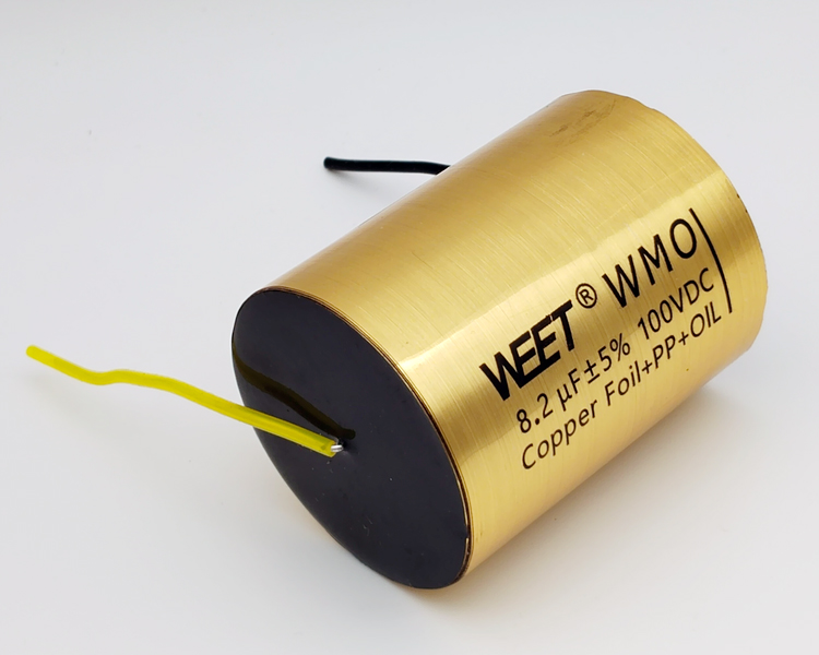 WMO 8.2uF 100V Copper Foil in Oil PP Capacitors