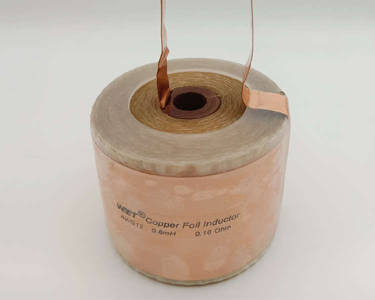 WIC AWG12 0.8mH Copper Foil Coils