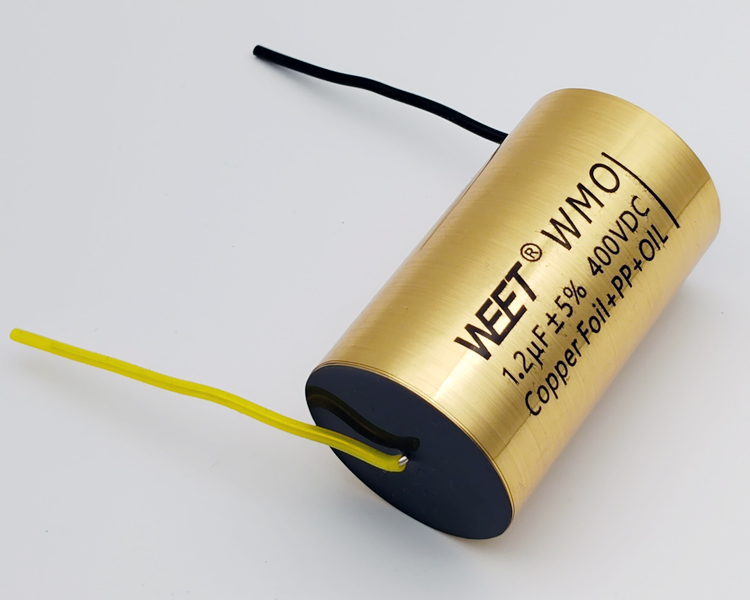 WMO 1.2uF 400V Copper Foil in Oil PP Capacitors