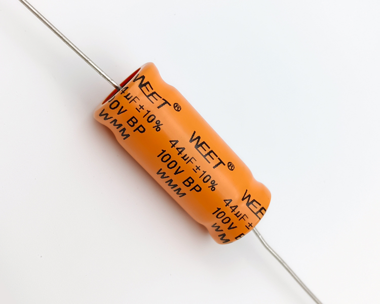 WMM 44uF 100V BP Alum.Elec.Cap.