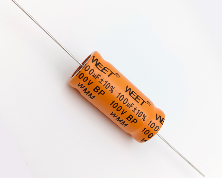 WMM 100uF 100V BP Alum.Elec.Cap.