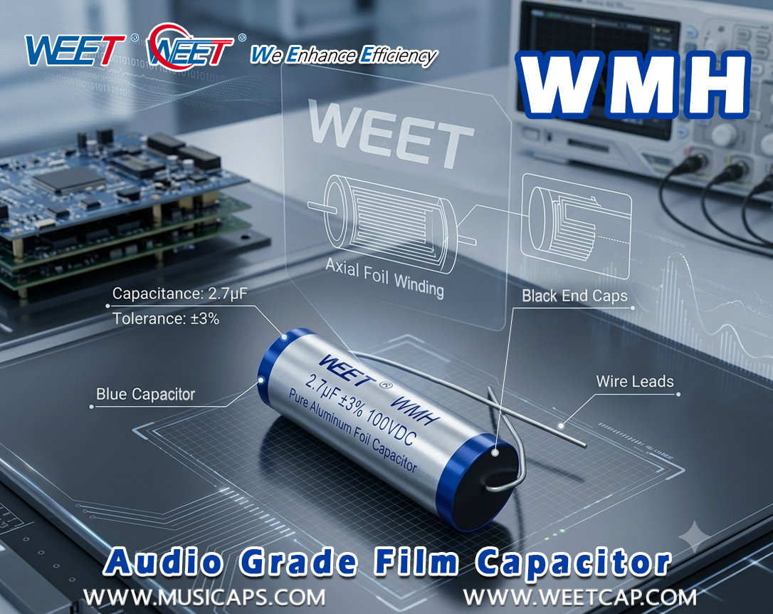 WMH Audio Grade Film Capacitor: What Makes A High-Quality Audio Capacitor?